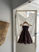 Beau jurkje - Bruin check