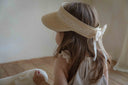 Liva straw lace sun cap