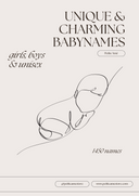 E-book Unique & charming babynames
