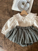 Vienna pleated bloomer rokje
