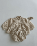 Adeline bloomer broekje met strik - bloomer - Petite Amé