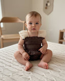 Beau rompertje - bruin check - romper - Petite Amé