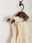 Beau rompertje - creme - romper - Petite Amé