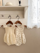 Beau rompertje - creme - romper - Petite Amé