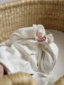 Celie Jacquard katoenen geboortepakje (restock) - Newborn pakje - Petite Amé