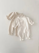 Celie Jacquard katoenen geboortepakje (restock) - Newborn pakje - Petite Amé