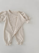 Celie Jacquard katoenen geboortepakje (restock) - Newborn pakje - Petite Amé