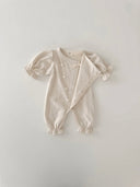 Celie Jacquard katoenen geboortepakje (restock) - Newborn pakje - Petite Amé