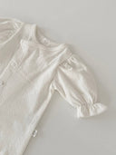 Celie Jacquard katoenen geboortepakje (restock) - Newborn pakje - Petite Amé