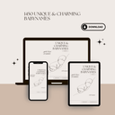 E - book Unique & charming babynames - E - book - Petite Amé