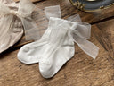 Eva ribbon socks set (2pcs) - Accessoire - Petite Amé