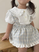 Genevieve blouse - wit - blousje - Petite Amé
