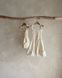 June dress - Ivory - Jurkje - Petite Amé