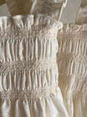 June dress - Ivory - Jurkje - Petite Amé
