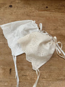 Laura baby mutsje - katoen - Accessoire - Petite Amé