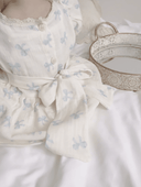 Leah romper jurkje met strik - romper - Petite Amé