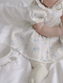 Leah romper jurkje met strik - romper - Petite Amé
