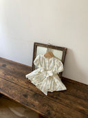 Leah romper jurkje met strik - romper - Petite Amé