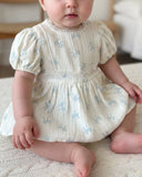 Leah romper jurkje met strik - romper - Petite Amé