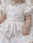 Leah romper jurkje met strik