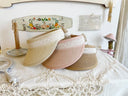 Liva straw lace sun cap - Accessoire - Petite Amé