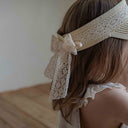 Liva straw lace sun cap - Accessoire - Petite Amé