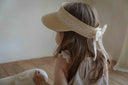 Liva straw lace sun cap - Accessoire - Petite Amé
