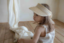 Liva straw lace sun cap - Accessoire - Petite Amé