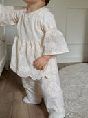 Lucie blouse (Ivory) - Petite Amé