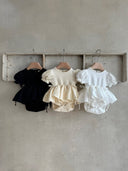 Mia mousseline romper jurkje - romper - Petite Amé