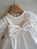Noah - Big Bow dress - Jurkje - Petite Amé