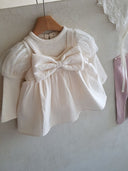 Noah - Big Bow dress - Jurkje - Petite Amé