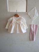 Noah - Big Bow dress - Jurkje - Petite Amé