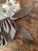 Pistachio bloomer broekje met strikjes