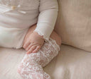 Rosa lace knie sokjes - sokken - Petite Amé
