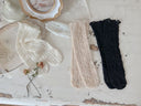 Rosa lace knie sokjes - sokken - Petite Amé