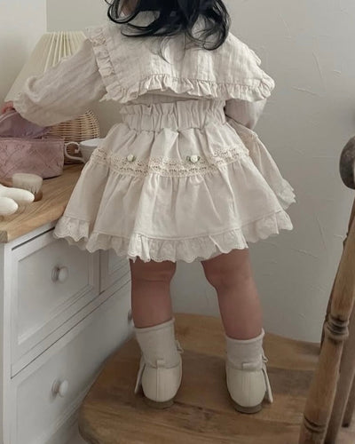 Rosiger Pumphosenrock