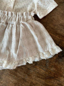 Sora bloomer rokje - beige - bloomer - Petite Amé